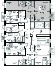 Продажа 1-комн. квартиры, 56,7 м² в ЖК «Цветочные Поляны», квартал № 23, поселение Филимонковское, Москва, Россия #3 Продажа 1-комн. квартиры, 56,7 м² в ЖК «Цветочные Поляны», квартал № 23, поселение Филимонковское, Москва, Россия #3
