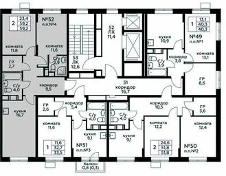 Продажа 1-комн. квартиры, 59,2 м² в ЖК «Цветочные Поляны», квартал № 23, поселение Филимонковское, Москва, Россия #3 Продажа 1-комн. квартиры, 59,2 м² в ЖК «Цветочные Поляны», квартал № 23, поселение Филимонковское, Москва, Россия #3