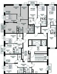 2-BD Apartment Sale, 64.8平方米 at Tsvetochnye Poliany, kvartal № 23, Filimonkovskoye Municipal Formation, Moscow, Russia #3 2-BD Apartment Sale, 64.8平方米 at Tsvetochnye Poliany, kvartal № 23, Filimonkovskoye Municipal Formation, Moscow, Russia #3