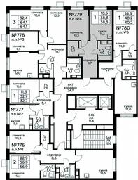 Apartment Sale, 38.3平方米 at Tsvetochnye Poliany, kvartal № 23, Filimonkovskoye Municipal Formation, Moscow, Russia #3