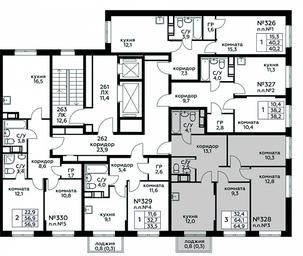 2-BD Apartment Sale, 64.9平方米 at Tsvetochnye Poliany, kvartal № 23, Filimonkovskoye Municipal Formation, Moscow, Russia #2 2-BD Apartment Sale, 64.9平方米 at Tsvetochnye Poliany, kvartal № 23, Filimonkovskoye Municipal Formation, Moscow, Russia #2