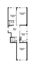 3-BD Apartment Sale, 127.3平方米 at ONYX Deluxe, Khersonskaya Street, 43к5, Moscow, Russia #2