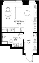 Apartment Sale, 29.9 sq. m. at Multikvartal CITYZEN, Vishnyovaya Street, Moscow, Russia #3 Apartment Sale, 29.9 sq. m. at Multikvartal CITYZEN, Vishnyovaya Street, Moscow, Russia #3