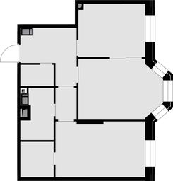 2-BD Apartment Sale, 59.6 sq. m. at Teatralnyi Kvartal, Rotmistrova Street, 2, Moscow, Russia #4