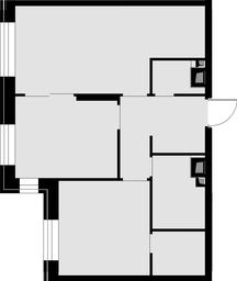 2-BD Apartment Sale, 59.1平方米 at Teatralnyi Kvartal, Rotmistrova Street, 2, Moscow, Russia #2