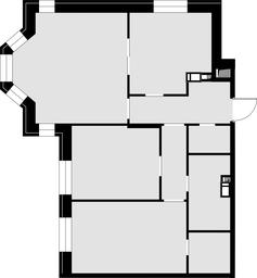 2-BD Apartment Sale, 81.1平方米 at Teatralnyi Kvartal, Rotmistrova Street, 2, Moscow, Russia #2 2-BD Apartment Sale, 81.1平方米 at Teatralnyi Kvartal, Rotmistrova Street, 2, Moscow, Russia #2