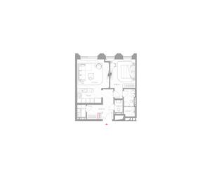 1-BD Apartment Sale, 61.2平方米 at Nicole, Nikolskaya Street, 8/1с1, Moscow, Russia #3 1-BD Apartment Sale, 61.2平方米 at Nicole, Nikolskaya Street, 8/1с1, Moscow, Russia #3