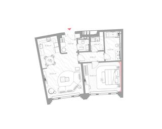 1-BD Apartment Sale, 76.2 sq. m. at Nicole, Nikolskaya Street, 8/1с1, Moscow, Russia #3 1-BD Apartment Sale, 76.2 sq. m. at Nicole, Nikolskaya Street, 8/1с1, Moscow, Russia #3