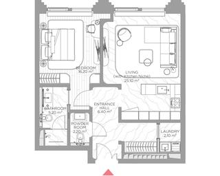 1-BD Apartment Sale, 60.8 sq. m. at Nicole, Nikolskaya Street, 8/1с1, Moscow, Russia #2 1-BD Apartment Sale, 60.8 sq. m. at Nicole, Nikolskaya Street, 8/1с1, Moscow, Russia #2