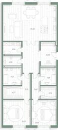 2-BD Apartment Sale, 170.86平方米 at LUCE, Krestovozdvizhensky Lane, 4, Moscow, Russia #3