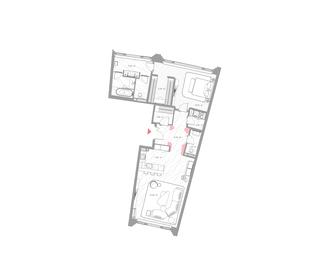 1-BD Apartment Sale, 101.6 sq. m. at Nicole, Nikolskaya Street, 8/1с1, Moscow, Russia #2