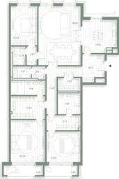 Продажа 3-комн. квартиры, 193,96 м² в ЖК «LUCE», Крестовоздвиженский переулок, 4, Москва, Россия #4