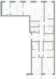 Продажа 3-комн. квартиры, 210,55 м² в ЖК «LUCE», Крестовоздвиженский переулок, 4, Москва, Россия #2 Продажа 3-комн. квартиры, 210,55 м² в ЖК «LUCE», Крестовоздвиженский переулок, 4, Москва, Россия #2