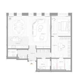 1-BD Apartment Sale, 122.9平方米 at Nicole, Nikolskaya Street, 8/1с1, Moscow, Russia #3 1-BD Apartment Sale, 122.9平方米 at Nicole, Nikolskaya Street, 8/1с1, Moscow, Russia #3