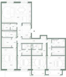 4-BD Apartment Sale, 268.23平方米 at LUCE, Krestovozdvizhensky Lane, 4, Moscow, Russia #2
