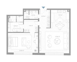 1-BD Apartment Sale, 100.1 sq. m. at Nicole, Nikolskaya Street, 8/1с1, Moscow, Russia #2 1-BD Apartment Sale, 100.1 sq. m. at Nicole, Nikolskaya Street, 8/1с1, Moscow, Russia #2