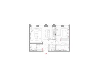 1-BD Apartment Sale, 76.4 sq. m. at Nicole, Nikolskaya Street, 8/1с1, Moscow, Russia #2