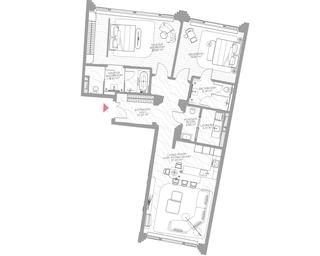 2-BD Apartment Sale, 127.1 sq. m. at Nicole, Nikolskaya Street, 8/1с1, Moscow, Russia #2 2-BD Apartment Sale, 127.1 sq. m. at Nicole, Nikolskaya Street, 8/1с1, Moscow, Russia #2