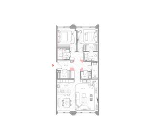 2-BD Apartment Sale, 130平方米 at Nicole, Nikolskaya Street, 8/1с1, Moscow, Russia #3 2-BD Apartment Sale, 130平方米 at Nicole, Nikolskaya Street, 8/1с1, Moscow, Russia #3