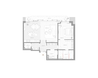 Продажа 1-комн. квартиры, 109,6 м² в ЖК «Nicole», Никольская улица, 8/1с1, Москва, Россия #2 Продажа 1-комн. квартиры, 109,6 м² в ЖК «Nicole», Никольская улица, 8/1с1, Москва, Россия #2