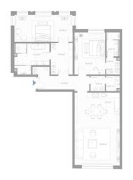 2-BD Apartment Sale, 143.4 sq. m. at Nicole, Nikolskaya Street, 8/1с1, Moscow, Russia #3 2-BD Apartment Sale, 143.4 sq. m. at Nicole, Nikolskaya Street, 8/1с1, Moscow, Russia #3