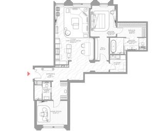 2-BD Apartment Sale, 128.7平方米 at Nicole, Nikolskaya Street, 8/1с1, Moscow, Russia #2 2-BD Apartment Sale, 128.7平方米 at Nicole, Nikolskaya Street, 8/1с1, Moscow, Russia #2