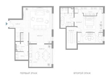 1-BD Apartment Sale, 152.9 sq. m. at Nicole, Nikolskaya Street, 8/1с1, Moscow, Russia #3