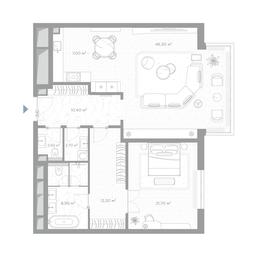 Продажа 1-комн. квартиры, 111,8 м² в ЖК «Nicole», Никольская улица, 8/1с1, Москва, Россия #2 Продажа 1-комн. квартиры, 111,8 м² в ЖК «Nicole», Никольская улица, 8/1с1, Москва, Россия #2