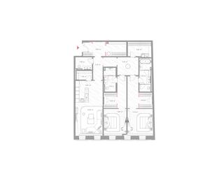2-BD Apartment Sale, 162.3平方米 at Nicole, Nikolskaya Street, 8/1с1, Moscow, Russia #3 2-BD Apartment Sale, 162.3平方米 at Nicole, Nikolskaya Street, 8/1с1, Moscow, Russia #3