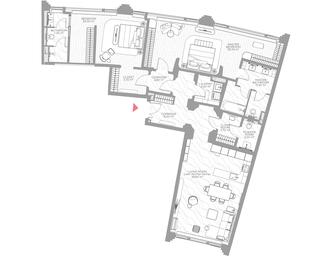 2-BD Apartment Sale, 153.2 sq. m. at Nicole, Nikolskaya Street, 8/1с1, Moscow, Russia #2 2-BD Apartment Sale, 153.2 sq. m. at Nicole, Nikolskaya Street, 8/1с1, Moscow, Russia #2