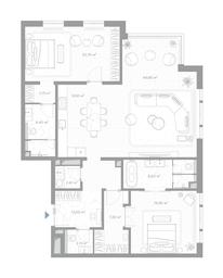 Продажа 1-комн. квартиры, 145,5 м² в ЖК «Nicole», Никольская улица, 8/1с1, Москва, Россия #2 Продажа 1-комн. квартиры, 145,5 м² в ЖК «Nicole», Никольская улица, 8/1с1, Москва, Россия #2