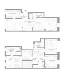 2-BD Apartment Sale, 190.8平方米 at Nicole, Nikolskaya Street, 8/1с1, Moscow, Russia #2