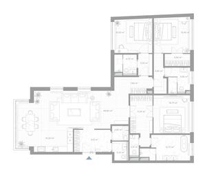 3-BD Apartment Sale, 179.9平方米 at Nicole, Nikolskaya Street, 8/1с1, Moscow, Russia #3 3-BD Apartment Sale, 179.9平方米 at Nicole, Nikolskaya Street, 8/1с1, Moscow, Russia #3