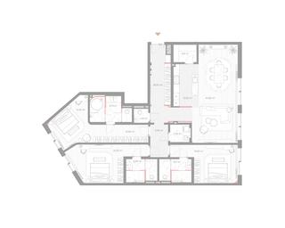 3-BD Apartment Sale, 176 sq. m. at Nicole, Nikolskaya Street, 8/1с1, Moscow, Russia #2 3-BD Apartment Sale, 176 sq. m. at Nicole, Nikolskaya Street, 8/1с1, Moscow, Russia #2