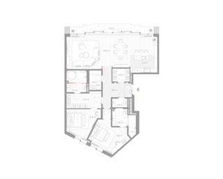 2-BD Apartment Sale, 141.6平方米 at Nicole, Nikolskaya Street, 8/1с1, Moscow, Russia #2 2-BD Apartment Sale, 141.6平方米 at Nicole, Nikolskaya Street, 8/1с1, Moscow, Russia #2