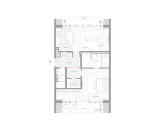 1-BD Apartment Sale, 136.6平方米 at Nicole, Nikolskaya Street, 8/1с1, Moscow, Russia #2 1-BD Apartment Sale, 136.6平方米 at Nicole, Nikolskaya Street, 8/1с1, Moscow, Russia #2