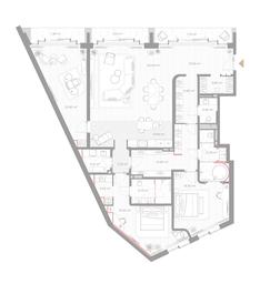 3-BD Apartment Sale, 192.1平方米 at Nicole, Nikolskaya Street, 8/1с1, Moscow, Russia #3 3-BD Apartment Sale, 192.1平方米 at Nicole, Nikolskaya Street, 8/1с1, Moscow, Russia #3