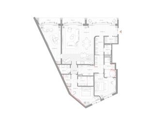 3-BD Apartment Sale, 192.1平方米 at Nicole, Nikolskaya Street, 8/1с1, Moscow, Russia #2 3-BD Apartment Sale, 192.1平方米 at Nicole, Nikolskaya Street, 8/1с1, Moscow, Russia #2