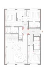 3-BD Apartment Sale, 193.9平方米 at Nicole, Nikolskaya Street, 8/1с1, Moscow, Russia #3
