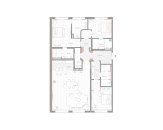 3-BD Apartment Sale, 193.9平方米 at Nicole, Nikolskaya Street, 8/1с1, Moscow, Russia #2