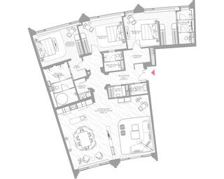 3-BD Apartment Sale, 205.6 sq. m. at Nicole, Nikolskaya Street, 8/1с1, Moscow, Russia #2 3-BD Apartment Sale, 205.6 sq. m. at Nicole, Nikolskaya Street, 8/1с1, Moscow, Russia #2