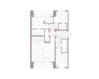 3-BD Apartment Sale, 174.7平方米 at Nicole, Nikolskaya Street, 8/1с1, Moscow, Russia #2 3-BD Apartment Sale, 174.7平方米 at Nicole, Nikolskaya Street, 8/1с1, Moscow, Russia #2