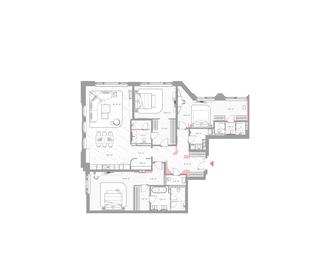 3-BD Apartment Sale, 198.6 sq. m. at Nicole, Nikolskaya Street, 8/1с1, Moscow, Russia #2 3-BD Apartment Sale, 198.6 sq. m. at Nicole, Nikolskaya Street, 8/1с1, Moscow, Russia #2