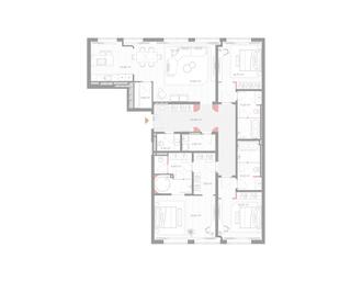 3-BD Apartment Sale, 187.1 sq. m. at Nicole, Nikolskaya Street, 8/1с1, Moscow, Russia #2 3-BD Apartment Sale, 187.1 sq. m. at Nicole, Nikolskaya Street, 8/1с1, Moscow, Russia #2