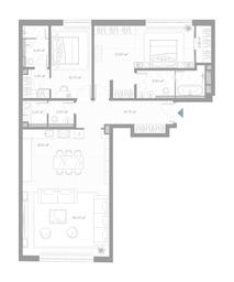 Продажа 2-комн. квартиры, 136,9 м² в ЖК «Nicole», Никольская улица, 8/1с1, Москва, Россия #2 Продажа 2-комн. квартиры, 136,9 м² в ЖК «Nicole», Никольская улица, 8/1с1, Москва, Россия #2