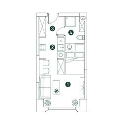 Apartment Sale, 29.5 sq. m. at Very, Botanicheskaya Street, 29, Moscow, Russia #2