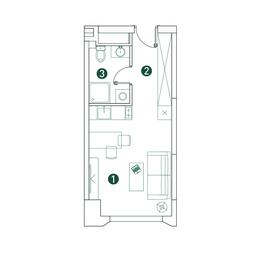 Apartment Sale, 26 sq. m. at Very, Botanicheskaya Street, 29, Moscow, Russia #2 Apartment Sale, 26 sq. m. at Very, Botanicheskaya Street, 29, Moscow, Russia #2