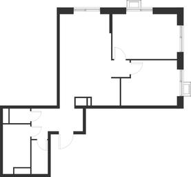 1-BD Apartment Sale, 65.8平方米 at Газопровод, Sosenskoye Settlement, Moscow, Russia #2