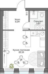 Apartment Sale, 29.86 sq. m. at Dom na naberezhnoy INSIDER (Insayder), Avtozavodskaya Street, Moscow, Russia #3 Apartment Sale, 29.86 sq. m. at Dom na naberezhnoy INSIDER (Insayder), Avtozavodskaya Street, Moscow, Russia #3