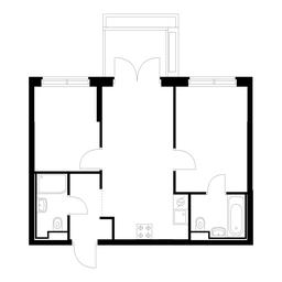 2-BD Apartment Sale, 49.7 sq. m. at Ilinskie Luga, Zapovednaya Street, 1, posyolok Ilyinskoye-Usovo, Krasnogorsk City District, Moscow Region, Russia #2 2-BD Apartment Sale, 49.7 sq. m. at Ilinskie Luga, Zapovednaya Street, 1, posyolok Ilyinskoye-Usovo, Krasnogorsk City District, Moscow Region, Russia #2